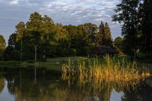 paisagens de verão na letônia foto