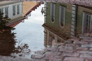 paisagens de tallinn à noite foto