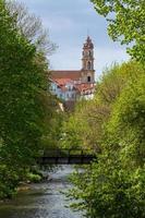 ruas e paisagens da cidade velha de vilnius foto