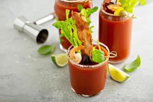 bacon picante bloody mary foto