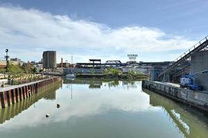 Gowanus Canal, Brooklyn, Nova York foto