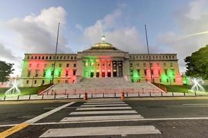 capitólio de porto rico em san juan, porto rico. foto