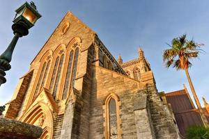 a catedral da santíssima trindade é uma catedral anglicana localizada na church street em hamilton, bermudas. foto