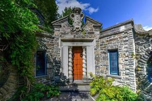 grey towers, a antiga casa de gifford pinchot, o primeiro chefe do serviço florestal dos eua e duas vezes governador da pensilvânia, é um local histórico nacional em milford, pensilvânia, eua. foto