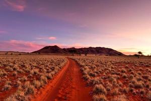 paisagem do deserto - namibrand, namíbia foto