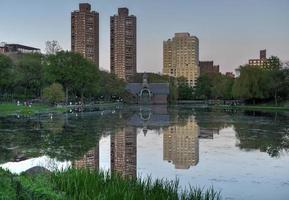 Harlem Meer, Central Park, Nova York foto