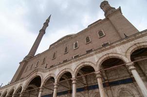 mesquita de mohamed ali, cidadela de saladin - cairo, egito foto