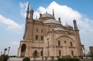 mesquita de mohamed ali, cidadela de saladin - cairo, egito foto