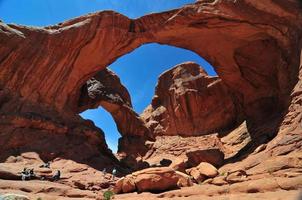 arco duplo do parque nacional dos arcos foto