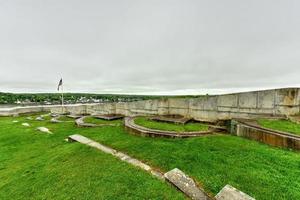 Fort Knox no rio Penobscot, Maine, EUA. construído entre 1844 e 1869, foi o primeiro forte do maine construído em granito. foto