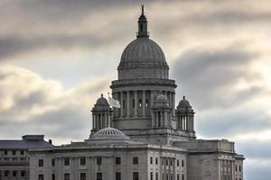 a casa do estado de rhode island, a capital do estado americano de rhode island. foto