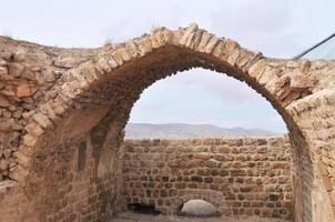 Al Karak ou Kerak Crusader Castle, Jordânia foto