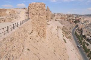 Al Karak ou Kerak Crusader Castle, Jordânia foto