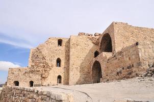 Al Karak ou Kerak Crusader Castle, Jordânia foto