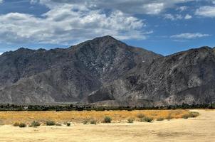 paisagem do parque estadual do deserto de anza-borrego localizado na califórnia, eua. foto