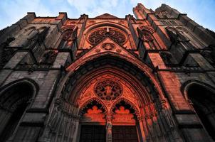 catedral de st. John the Divine, igreja principal da diocese episcopal de Nova York. foto