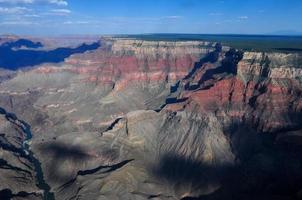 parque nacional do grand canyon do ar. foto