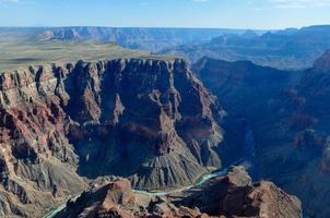 parque nacional do grand canyon do ar. foto