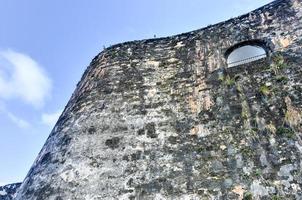 castillo san felipe del morro também conhecido como forte san felipe del morro ou castelo morro. é uma cidadela do século xvi localizada em san juan, porto rico. foto