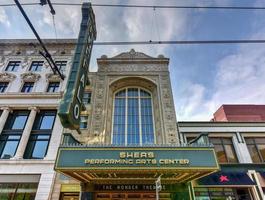 buffalo, nova york - 8 de maio de 2016 - o centro de artes cênicas de shea é um teatro para shows musicais da broadway e eventos especiais em buffalo, nova york. foto