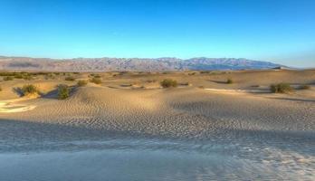 dunas planas de algaroba, vale da morte foto