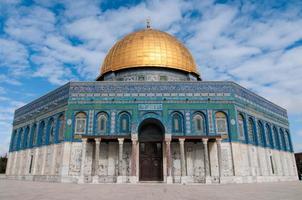 a cúpula da rocha, jerusalém, israel foto