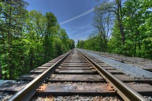 ferrovia, ponte Watkins Glen foto