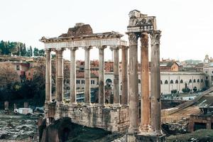 Roma, Itália, ruínas da cidade velha. foto