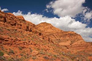 rochas vermelhas de utah foto