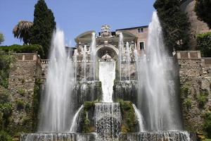 villa d'este em tivoli, itália foto