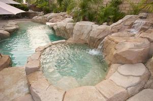 piscina personalizada tropical foto