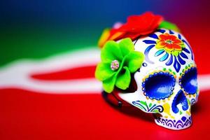 dia de los muertos, tradicional festival cultural mexicano. dia dos mortos. foto