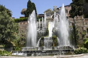 villa d'este em tivoli, itália foto