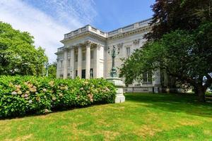 a casa de mármore - newport, rhode island foto