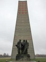 oranienburg, alemanha - 8 de novembro de 2010 - memorial nacional de sachsenhausen em oranienburg, alemanha. foto