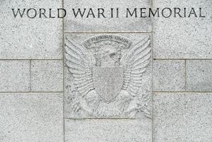 memorial da segunda guerra mundial em washington dc., 2022 foto