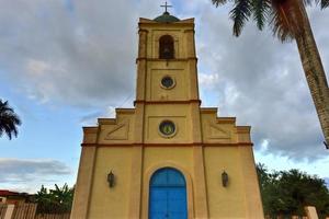 igreja do sagrado coração de jesus em viñales, cuba. foto