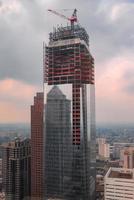 Filadélfia, Pensilvânia - 25 de junho de 2007 - Edifício Comcast Center em construção na Filadélfia, 2022 foto