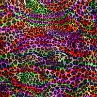 fundo de design de leopardo abstrato, textura de pele animal colorida, tecido de design de leopardo têxtil foto