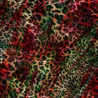 fundo de design de leopardo abstrato, textura de pele animal colorida, tecido de design de leopardo têxtil foto