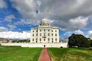 a casa do estado de rhode island, a capital do estado americano de rhode island. foto