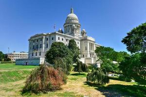 a casa do estado de rhode island, a capital do estado americano de rhode island. foto