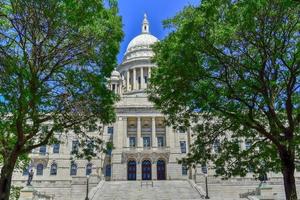 a casa do estado de rhode island, a capital do estado americano de rhode island. foto