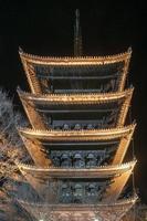 Pagode Yasaka - Quioto, Japão foto