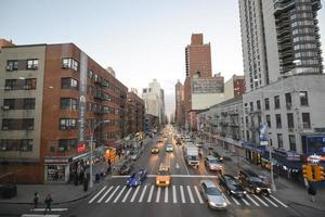 roosevelt island e queensboro bridge, manhattan, nova york foto