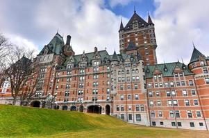 chateau frontenac - cidade de quebec, canadá foto