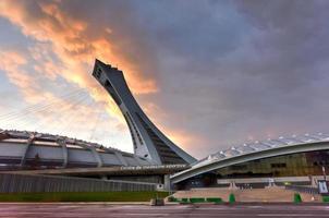 estádio olímpico de montreal em montreal, canadá, 2022 foto