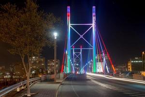 ponte nelson mandela - joanesburgo, áfrica do sul foto