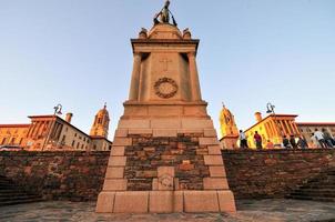 Union Buildings, Pretória ao pôr do sol foto