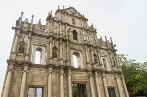 centro histórico de macau foto